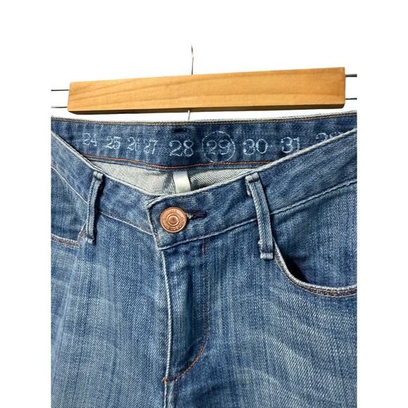 Earnest Sewn Hefner .05 Anthropology Boot Cut Jeans | Mid-Wash Denim | Size 27 - Picture 4 of 15